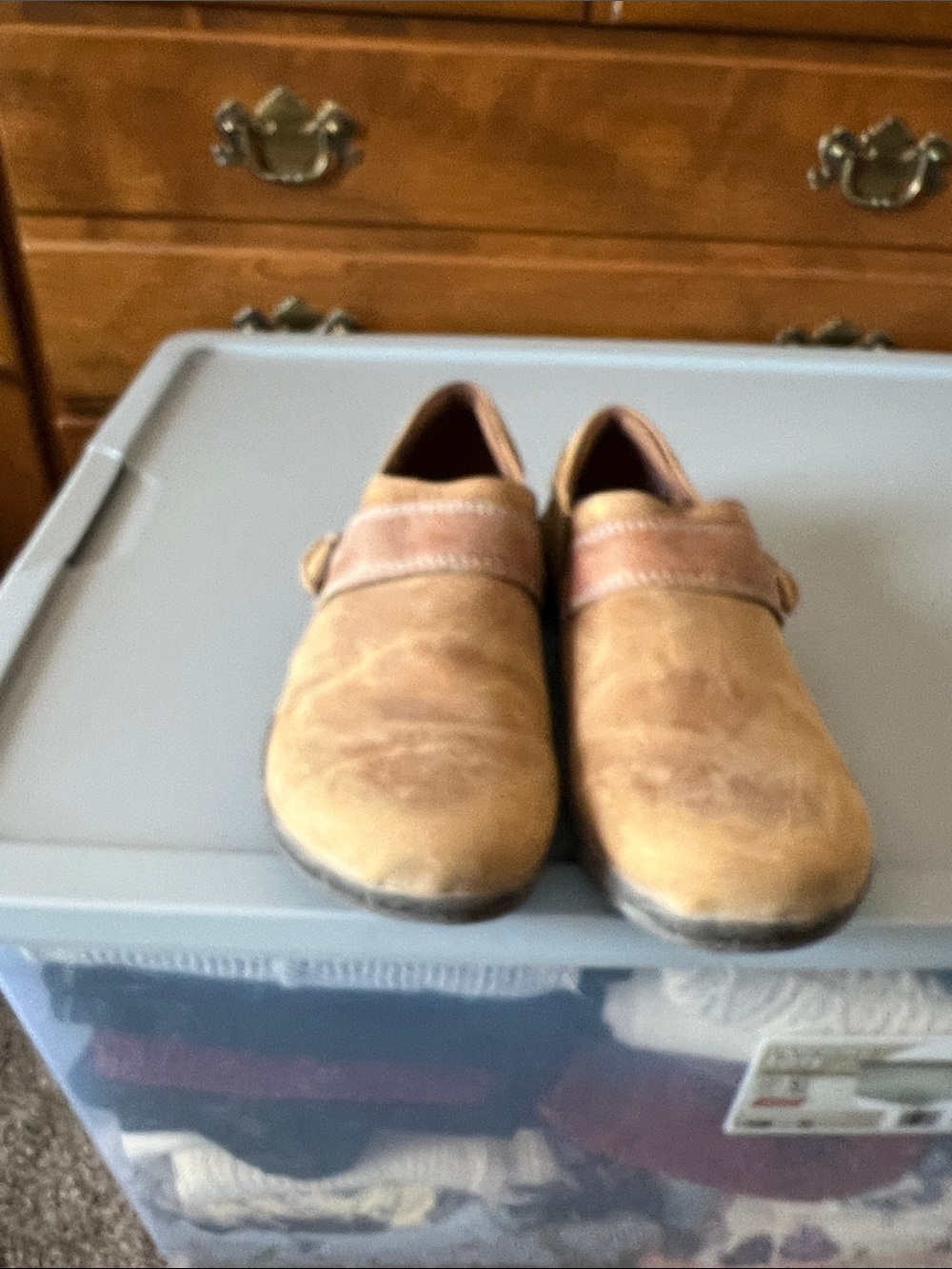 Clarks Women's Casual Slip-On Loafers — Tan Brown